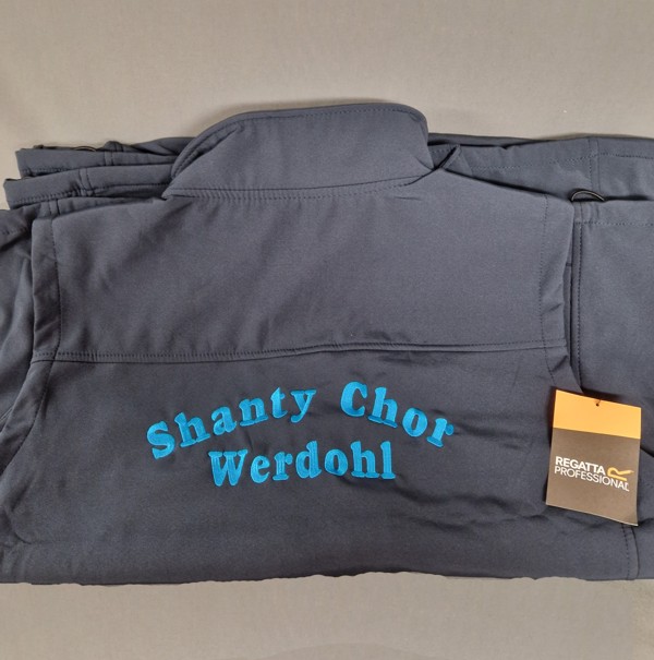 Bodywarmer für den Shanty-Chor Werdohl